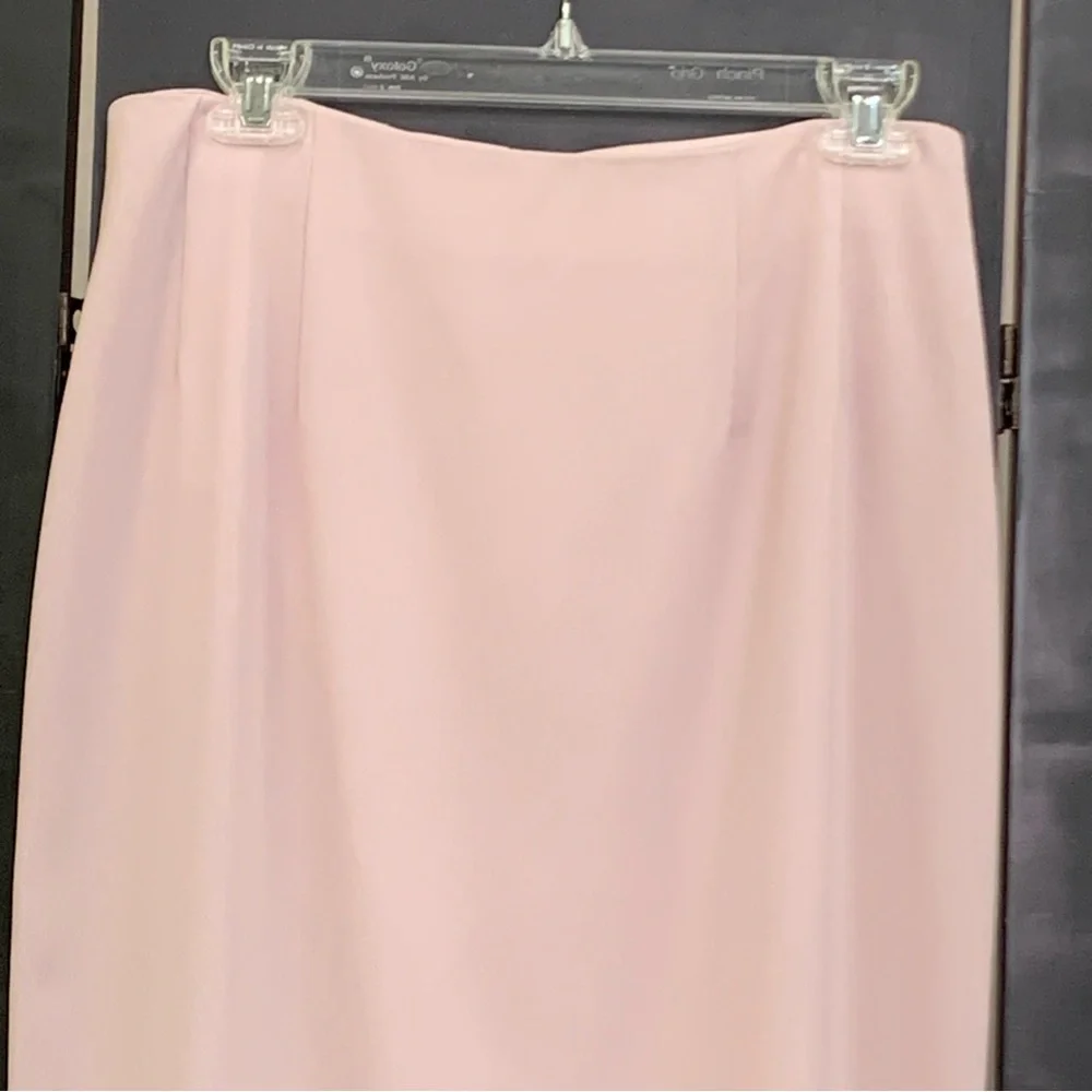 Dusty Pink Maxi Pencil Skirt for Cocktail
